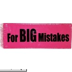 Jumbo Novelty Eraser for BIG Mistakes Pink  B00F58H7S0